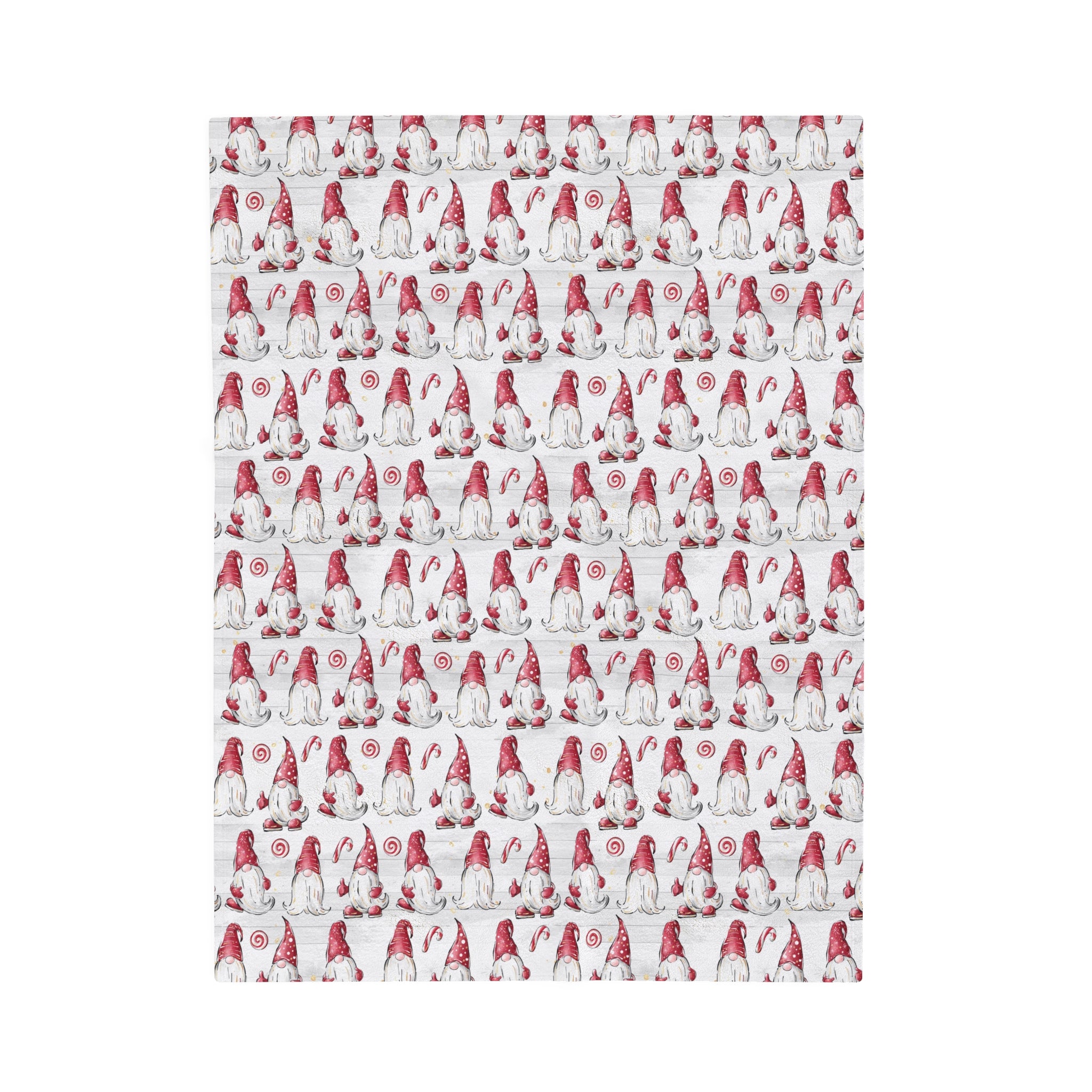 Gnomes- Velveteen Plush CuddleLux Bliss Blanket - Creations by Chris and Carlos